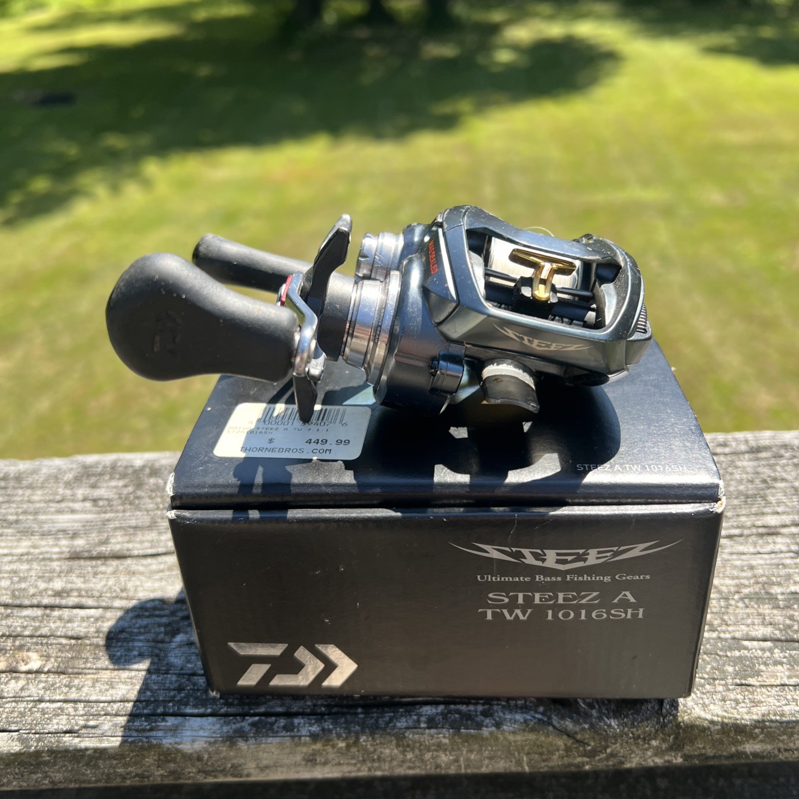 Daiwa STEEZ A TW 1016SH 7:1 RH Bass Fishing Baitcast Reel US Seller