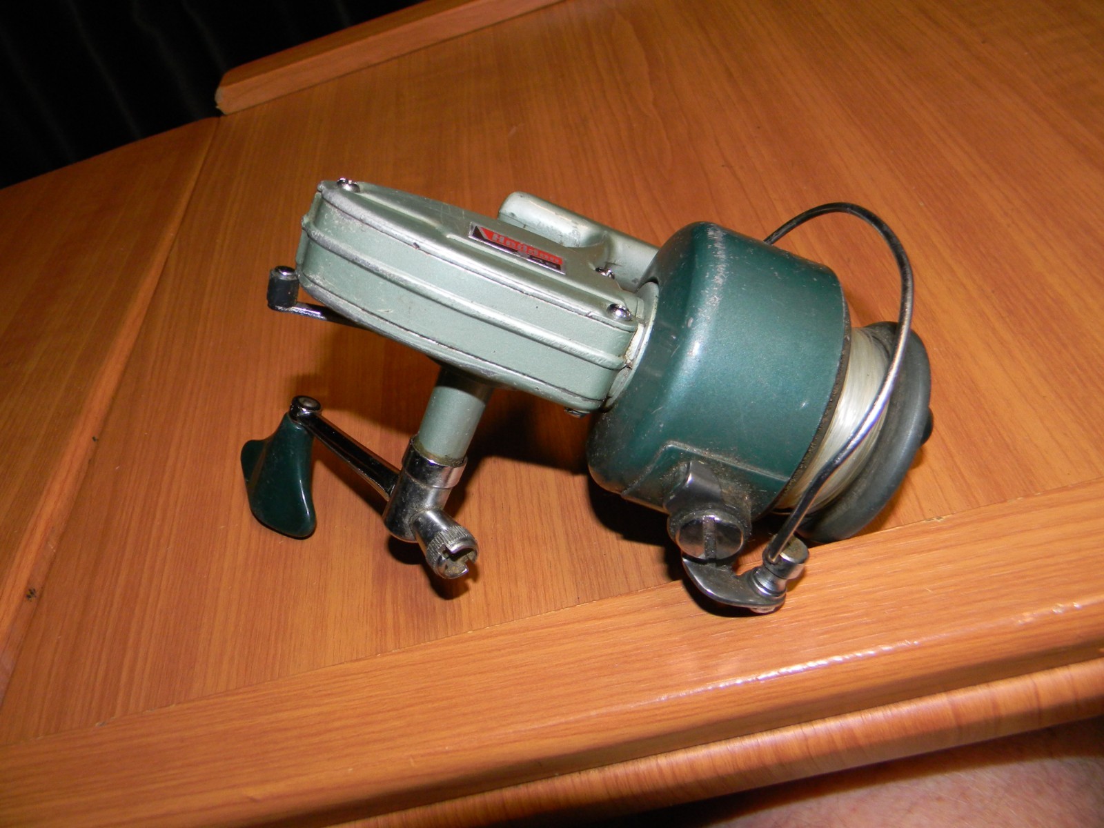 Vintage Heddon 248 Spinning Reel Heavy Duty Large Fishing Reel -Ball Bearings