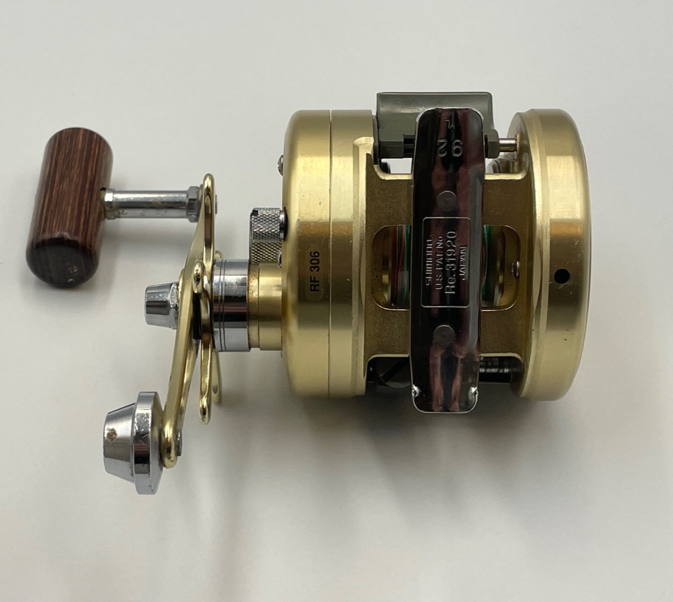 Shimano Calcutta Kobune 401 Left Hand Round Baitcasting Reel Japan Made Junk
