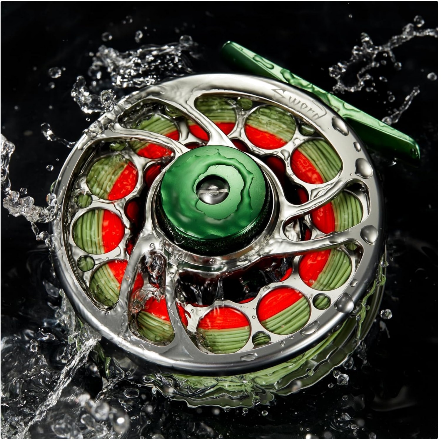 Corrosion-Resistant Gunmetal Fly Reel with Multi-Disc Drag