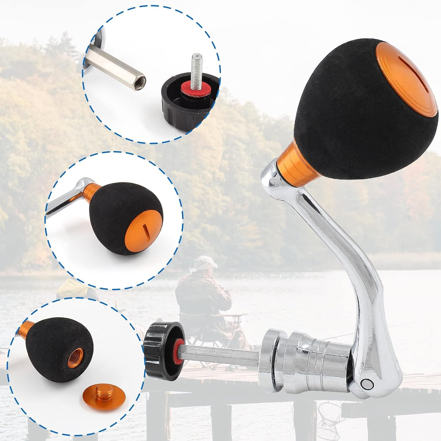 Fishing Spinning Reel Handle