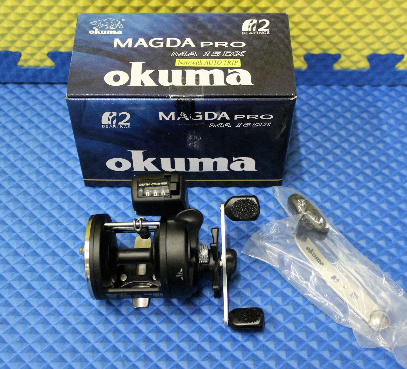 Okuma Magda Pro Line Counter Trolling Reel MA 15DX 2-Pack