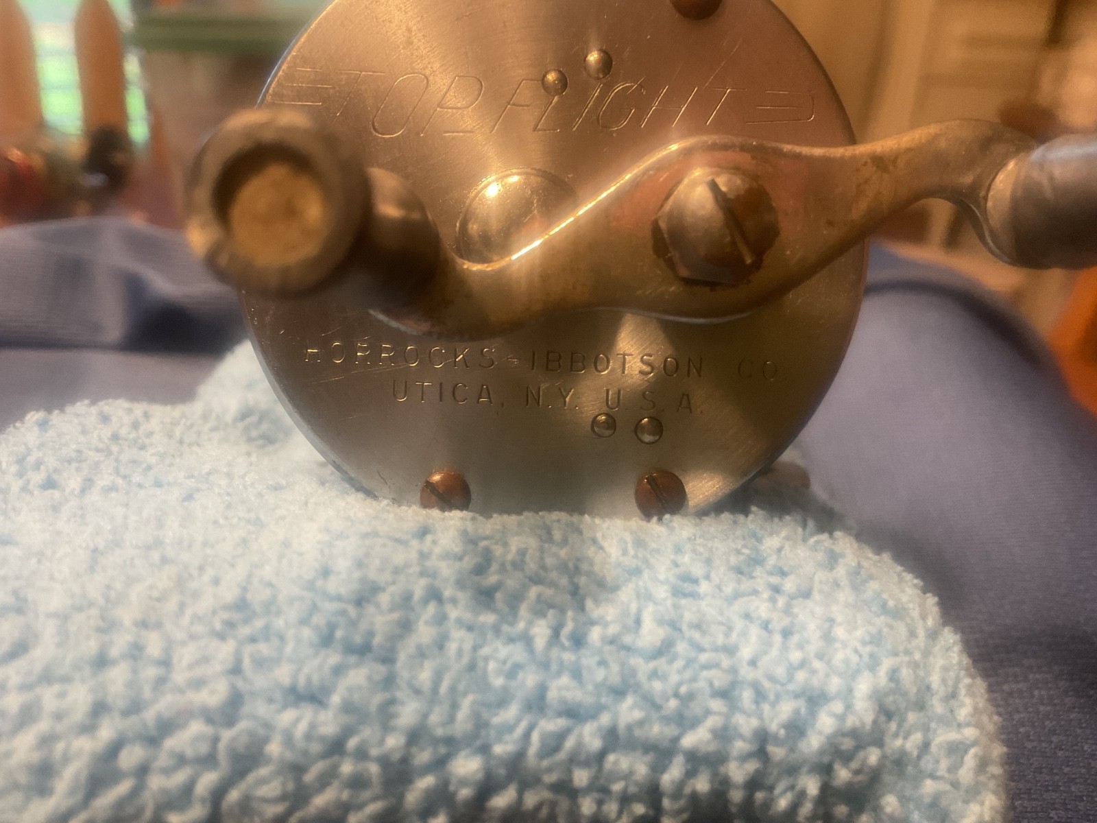 Vintage Horrocks – Ibbotson Top Flight Bait Casting Fishing Reel
