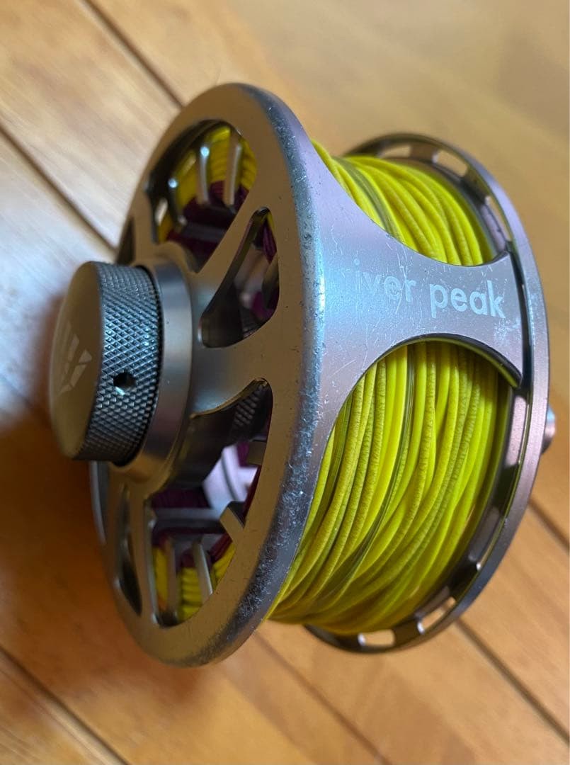 River Peak Circus #2/4 Fly Reel Silver Lightweight Fly Fishing Reel