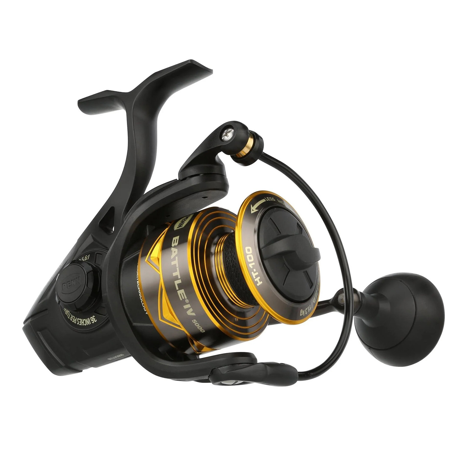 PENN Battle IV 5000 Saltwater Fishing Spinning Reel BTLIV5000, 1621732
