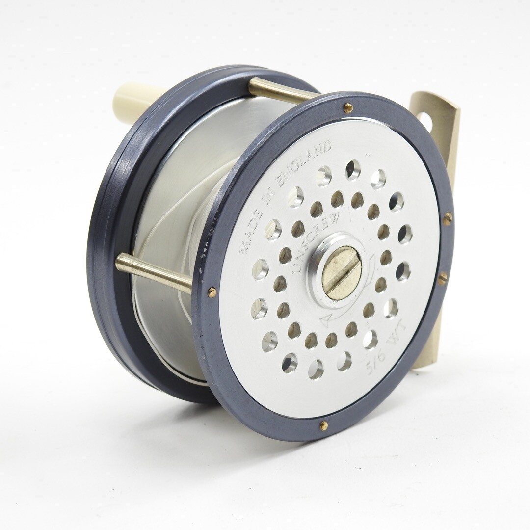 Charles Clemes Fly Fishing Reel. Perfect-Style. W/ Wood Box. Made in England.