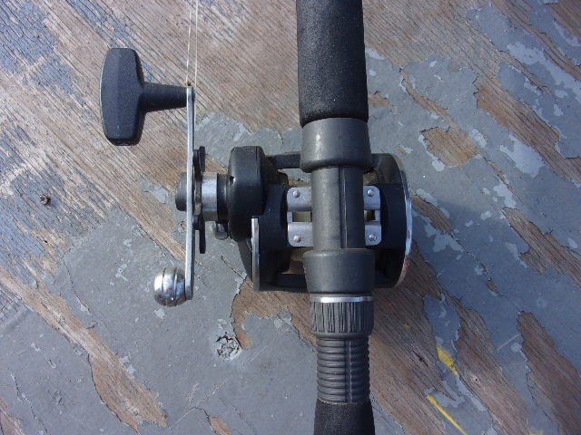 Penn 545 Hi Speed Fishing Reel Graphite Frame USA combo Dynamic YAD rod