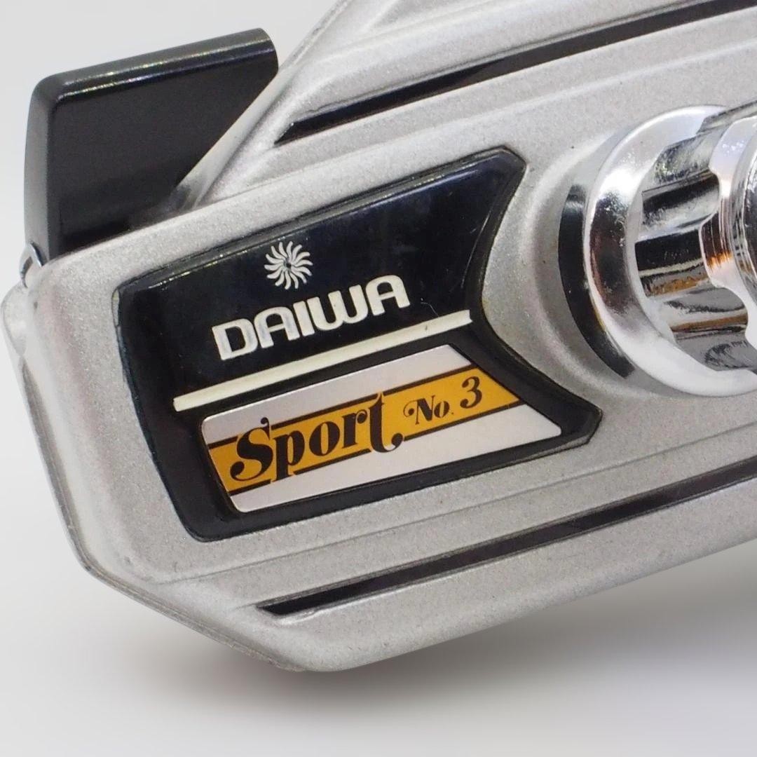 Daiwa Sport No.3 Spinning Reel 3 Ball Bearing Vintage Gear Ratio 4.51