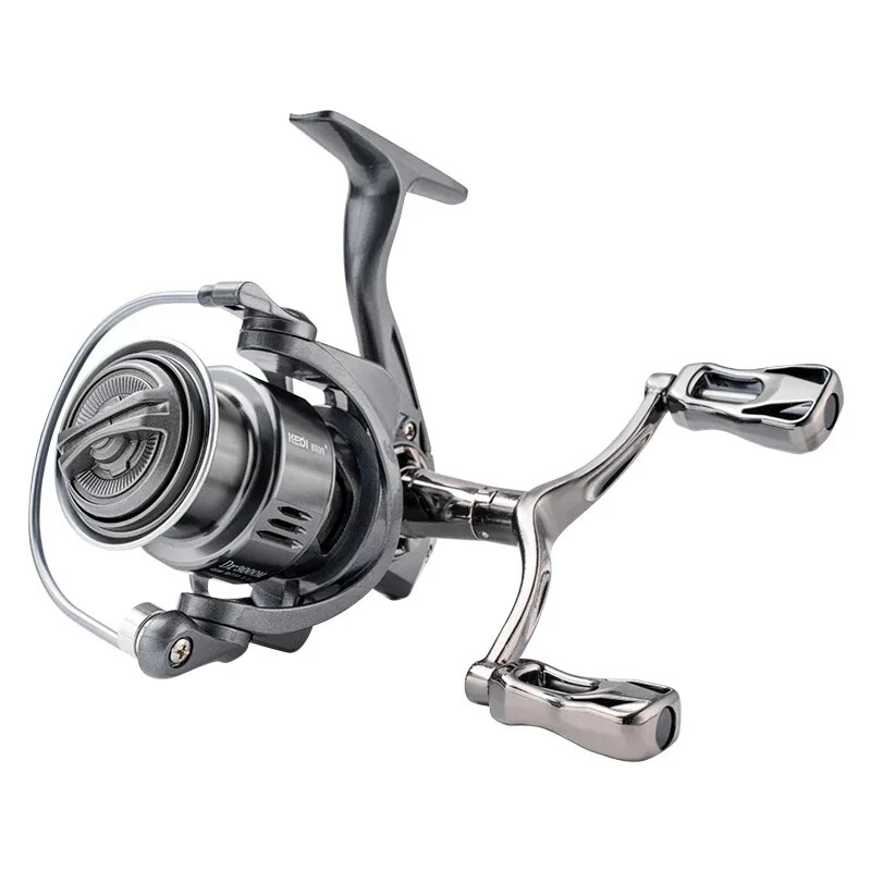 Fishing Reel 3BB Metal Double handle Max drag 8kg Outdoor Freshwater Saltwater