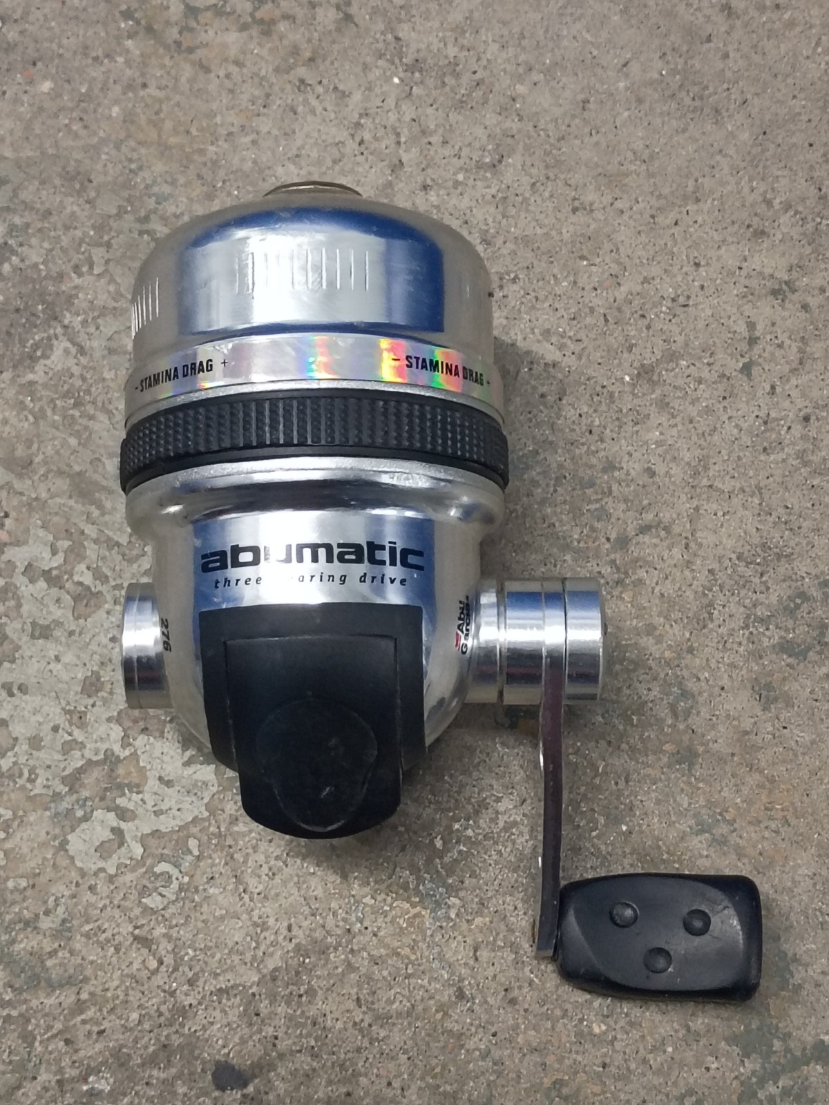 Abu Garcia Abumatic 726 Spincast Reel Closed Face Fishing Reel Made In The USA.