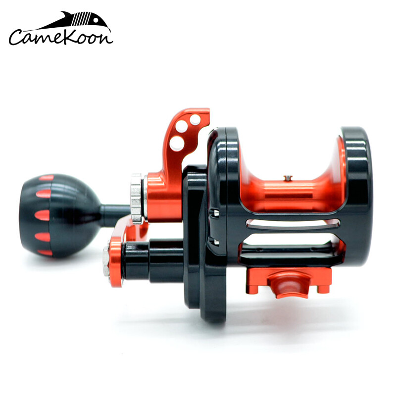 CAMEKOON Trolling Reels up to 66LB Lever Drag Deep Sea Saltwater Jigging Fishing