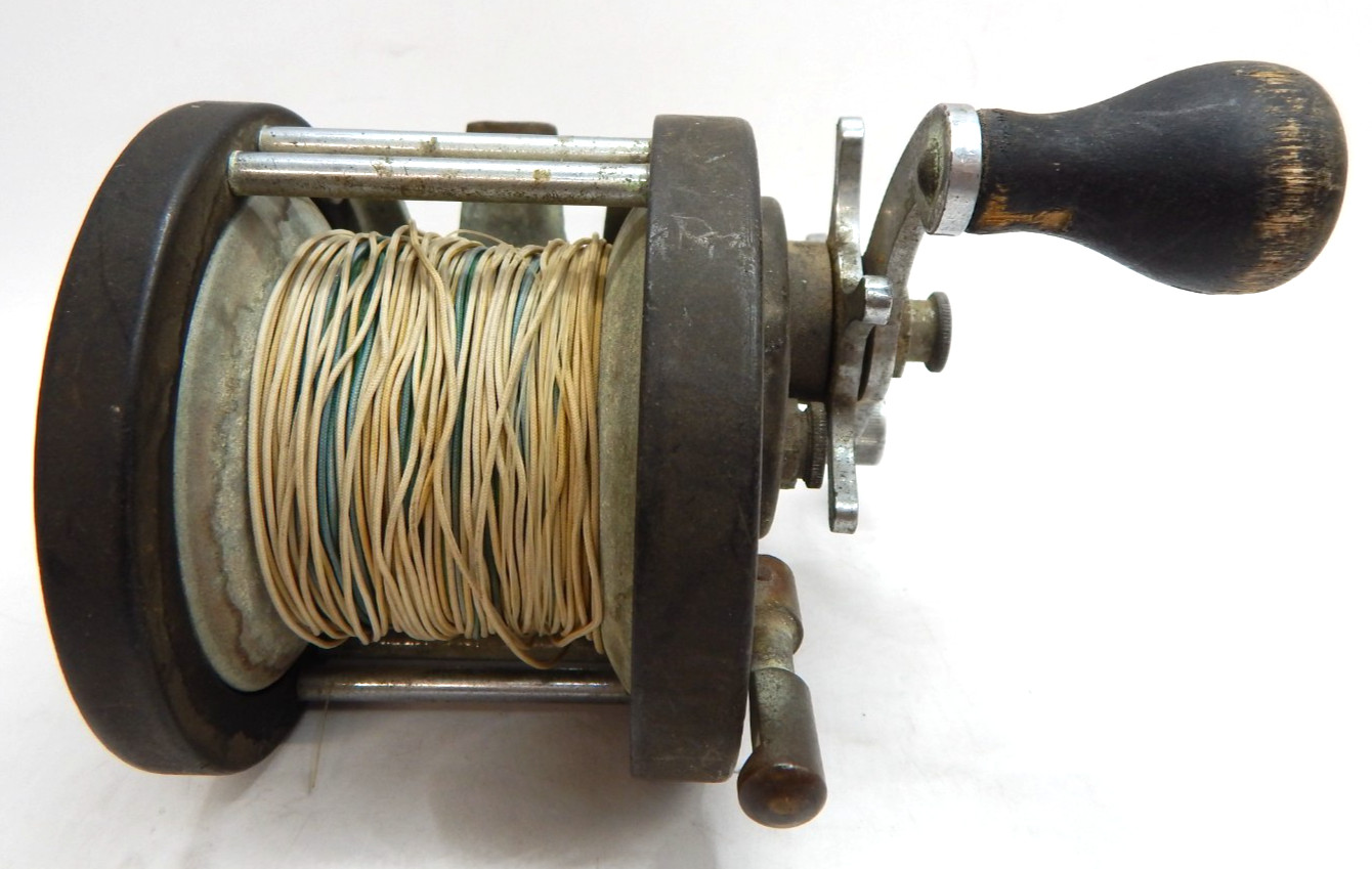 Vintage Ocean City St Lucie Baitcasting Fishing Reel Made in USA Bait Cast 250yd