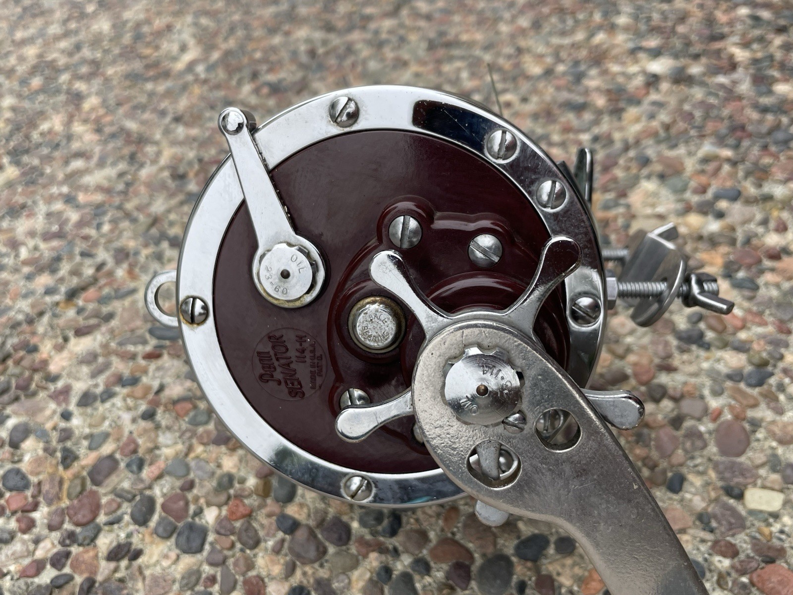PENN SENATOR II 114HL HIGH SPEED LIGHT 6/0 BIG GAME FISHING REEL EXTENDED GRIP