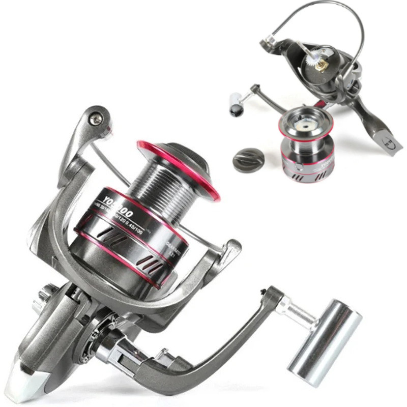 Spinning Fishing Reel 2000-7000 Series Metal Fishing Reel 5.2:1 Sea Rod Wheel