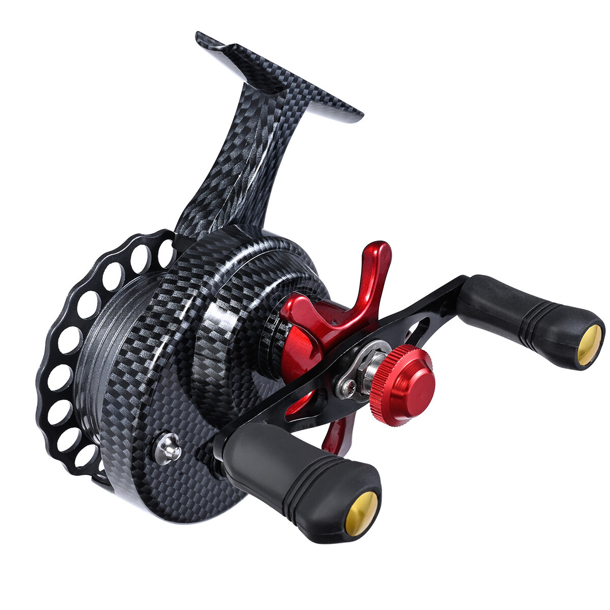 High Foot Fly wheel Fishing Reels 3.5:1 Gear Ratio 4+1Ball Bearings Lure Reels