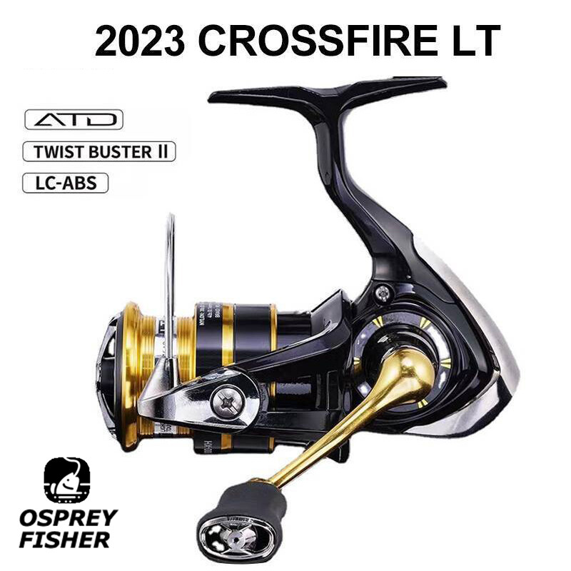 2023 Daiwa Crossfire LT Spinning Fishing Reel 3/1BB 12KG Max Drag Saltwater Reel