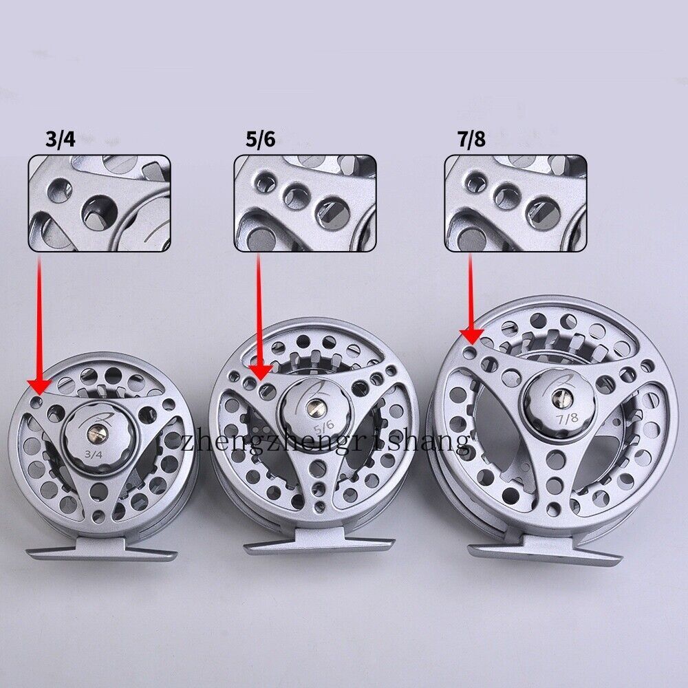 3/4 5/6 7/8WT Fly Fishing Reel Aluminum Large Arbor SuperLight Fly Reel