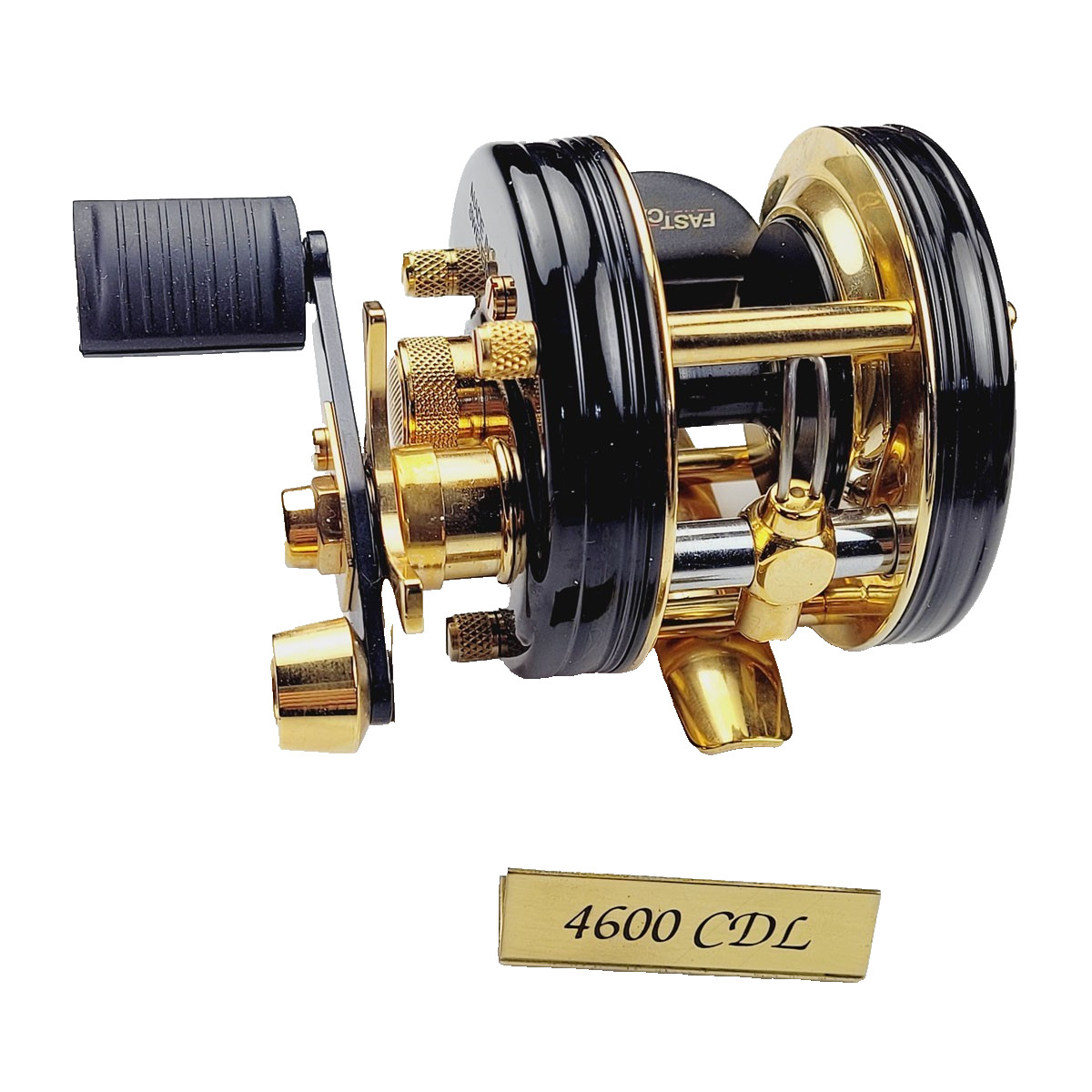 Abu Ambassadeur 4600 CDL Reel new no box 24kt gold plated