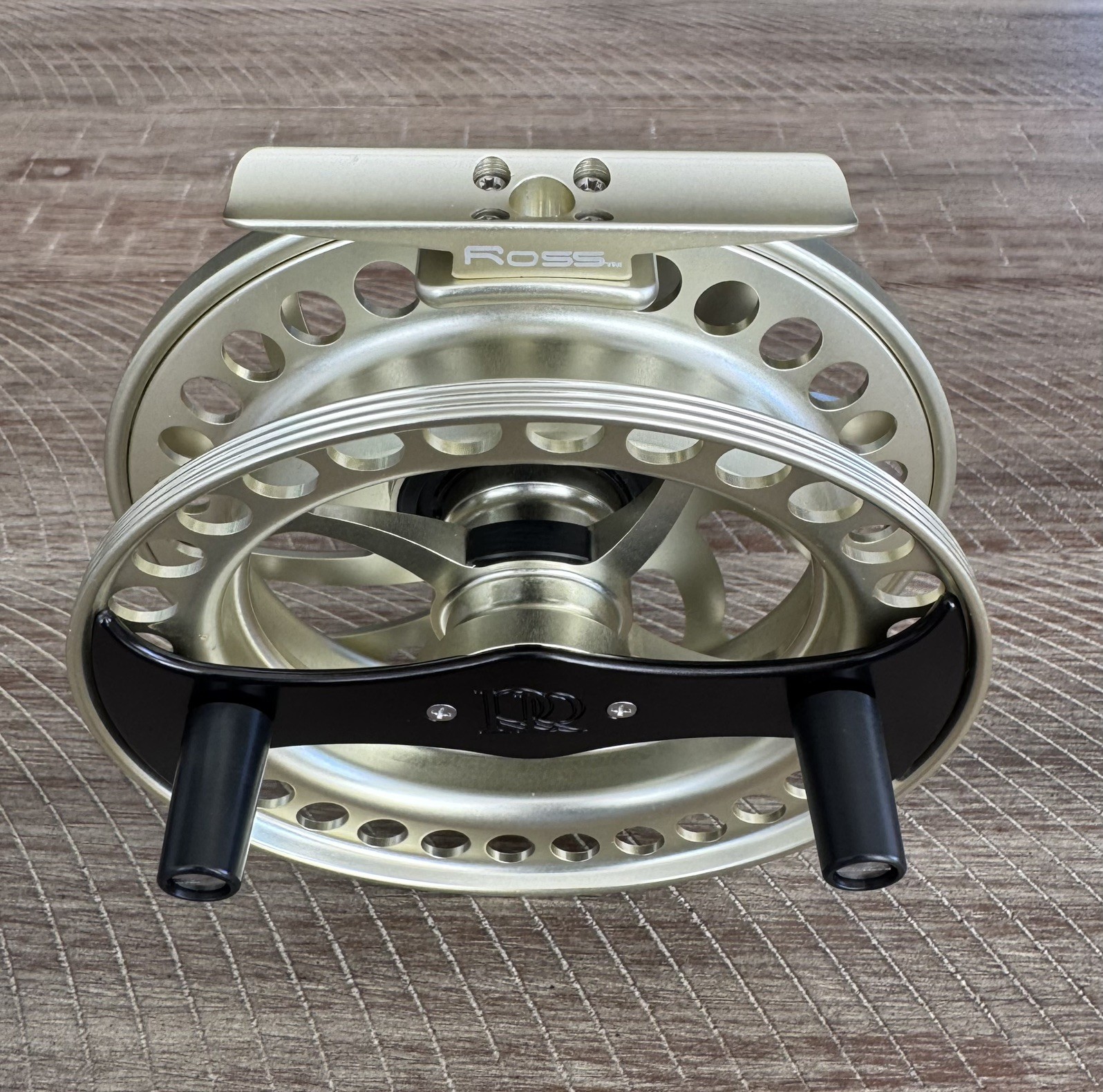 New (Unused) Ross Flow Centerpin Fly Reel w/Original Box/Pouch/Paperwork