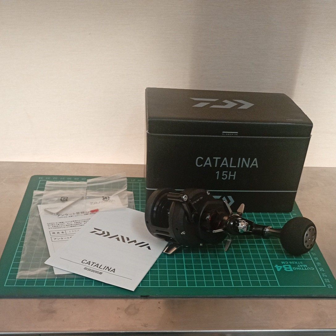Daiwa Catalina 15H Baitcasting Reel Offshore Jigging Saltwater High Power Durabl