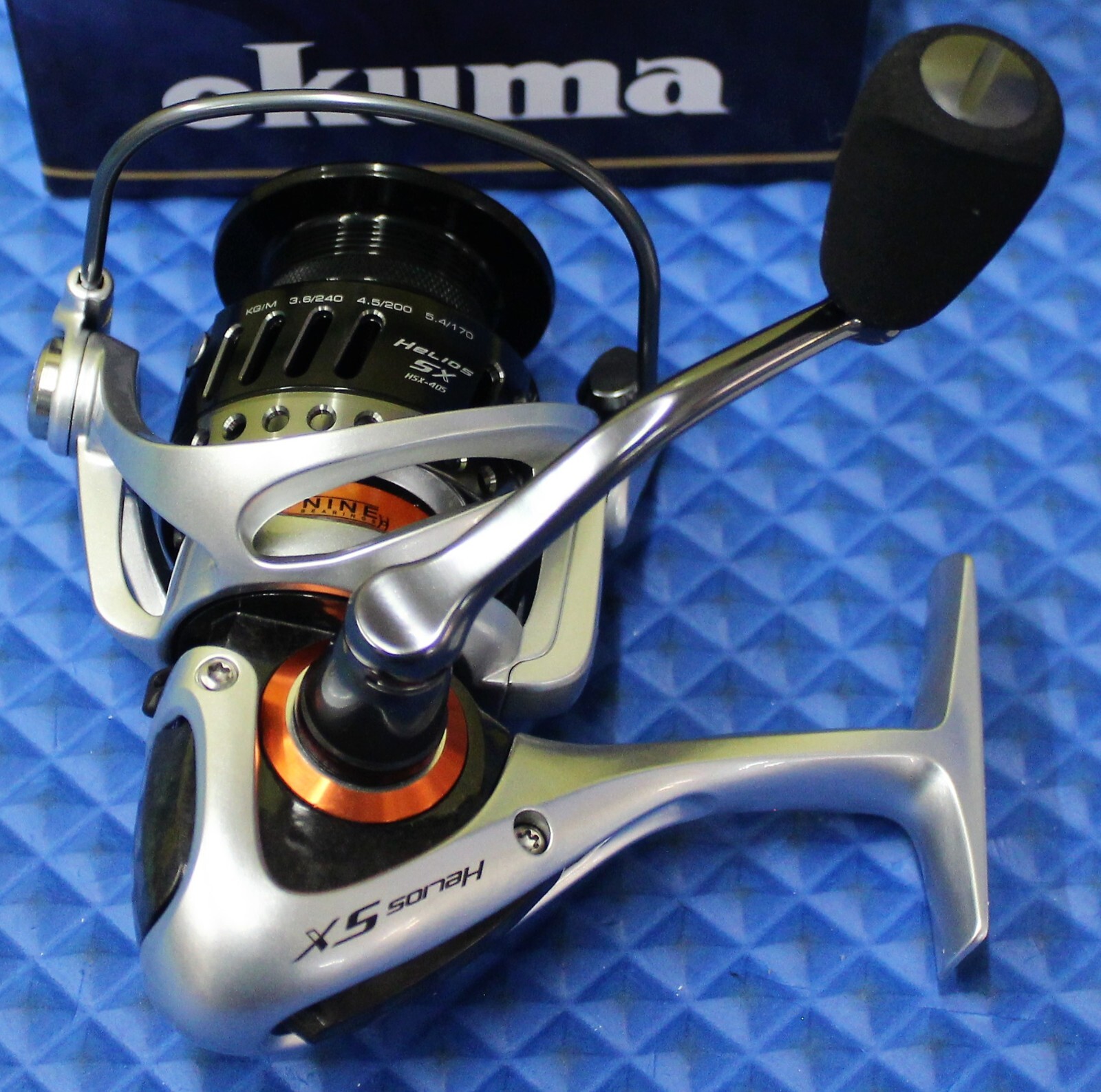 Okuma Spinning Reel 9BRG Helios SX HSX-40S High Speed