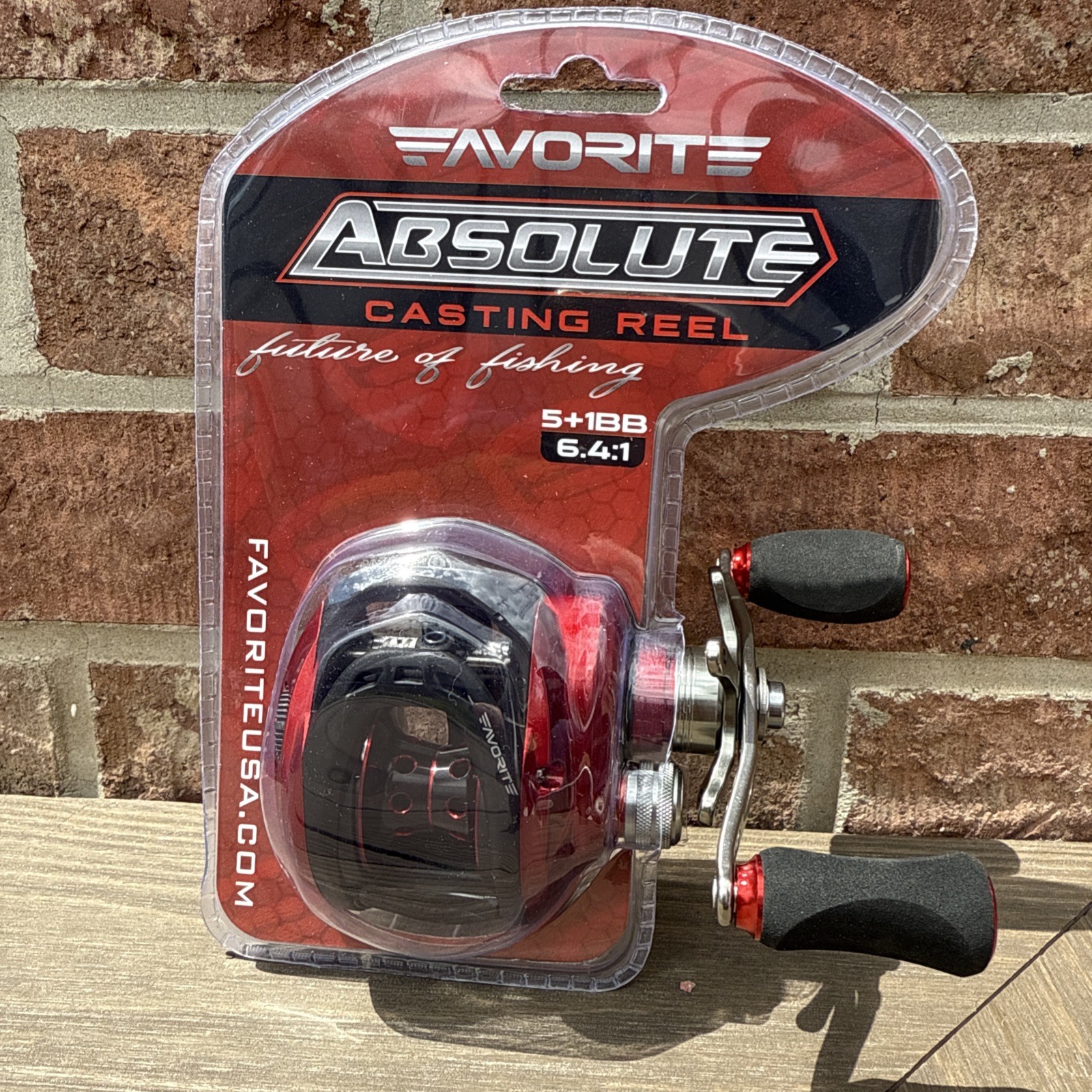 FAVORITE ABSOLUTE Fishing Casting Reel 5+BB 6.4:1. BRAND NEW SEALED! FAST SHIP