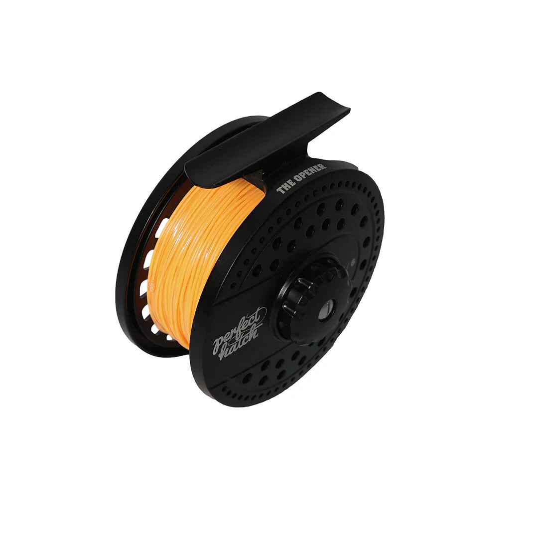 Perfect Hatch The Opener Fly Fishing Reel Kit 7/8 w Line, Leader, and Backing