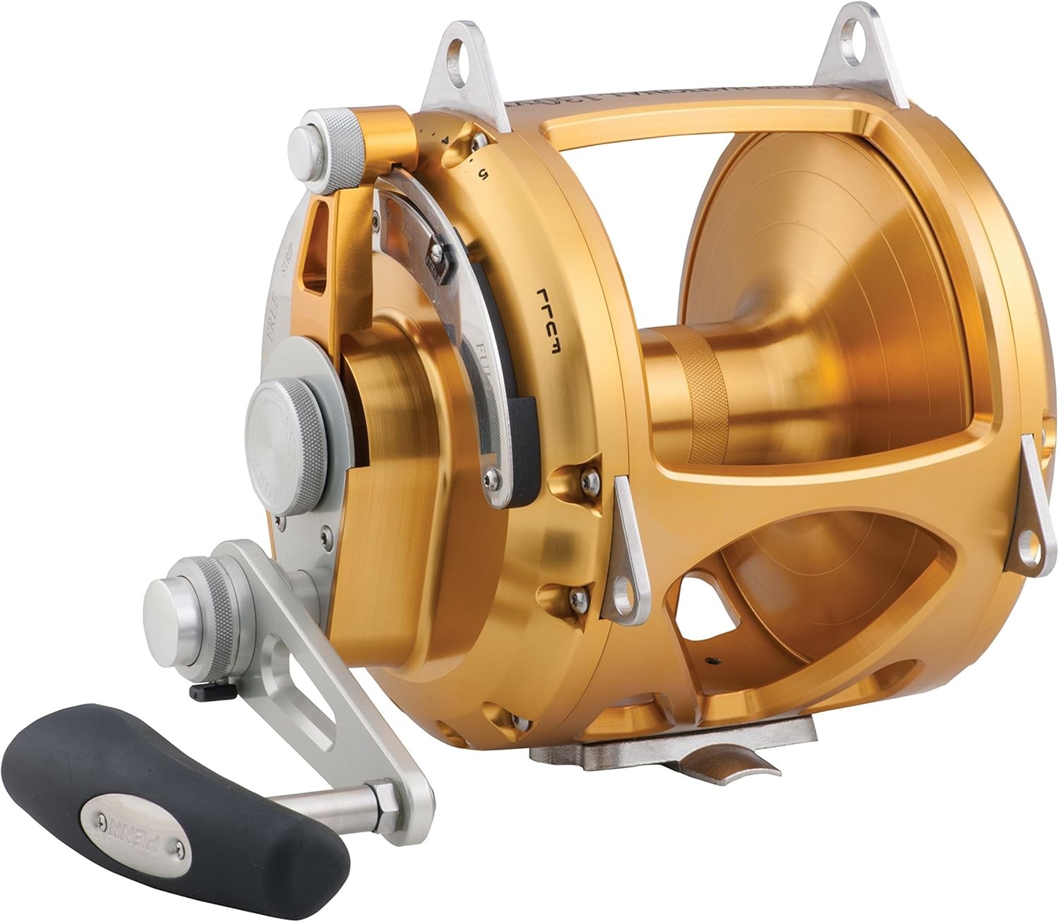 Penn International 130VIS Big Game Giant Tuna Marlin 130 VIS Reel – GOLD 2 SPEED