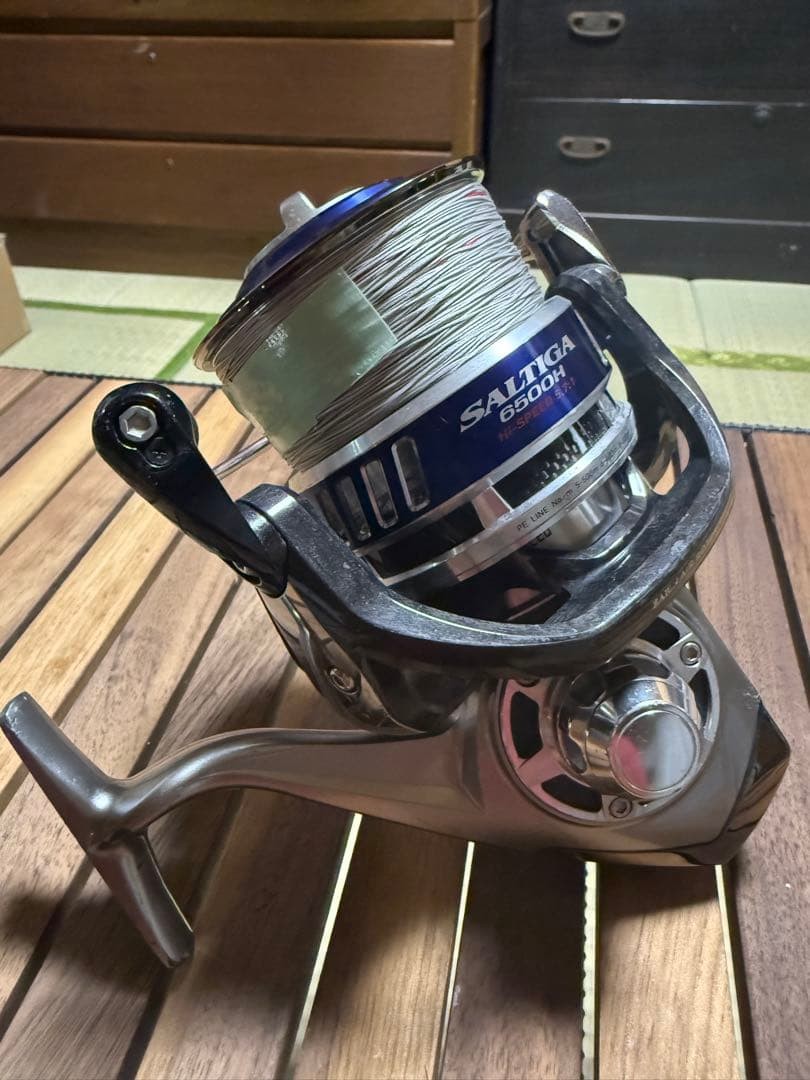Daiwa 10 Saltiga 6500H 6000GT Spool Spinning Reel Japan Used