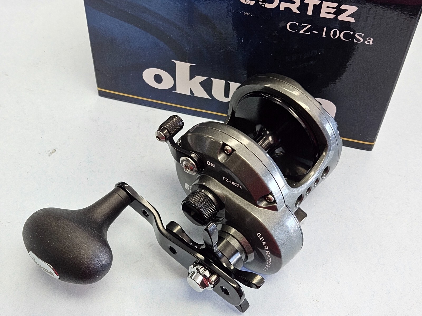 Okuma Cortez Star Drag Conventional Reel, Right Hand CZ-10CSa