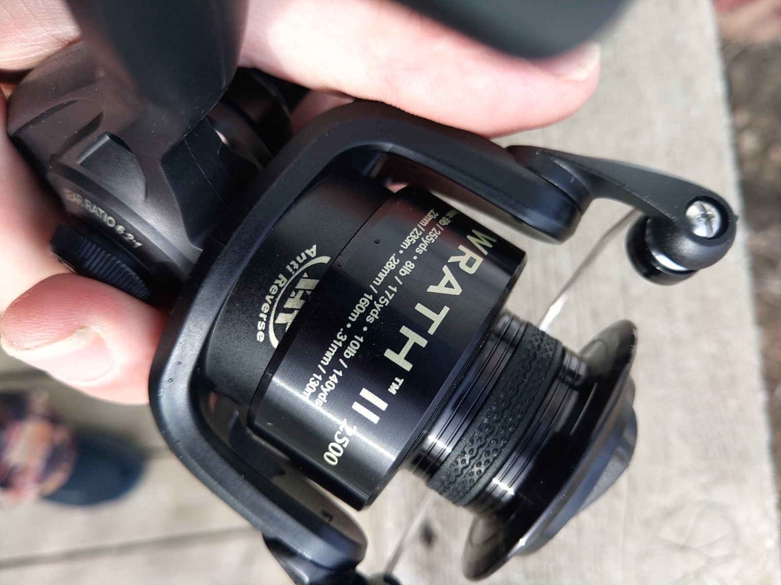 PENN Wrath II 2500 Spinning Reel. Model WRTHII2500. New Off Combo.