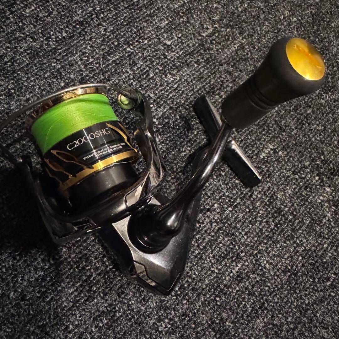 [Used] Shimano 20 Twin Power C2000SHG Spinning Reel HG Light Game – From JAPAN