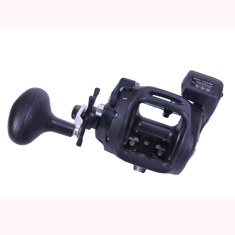 Premium Left Hand Trolling Fishing Reel Aluminum Graphite 4.0 Gear Ratio 476g US