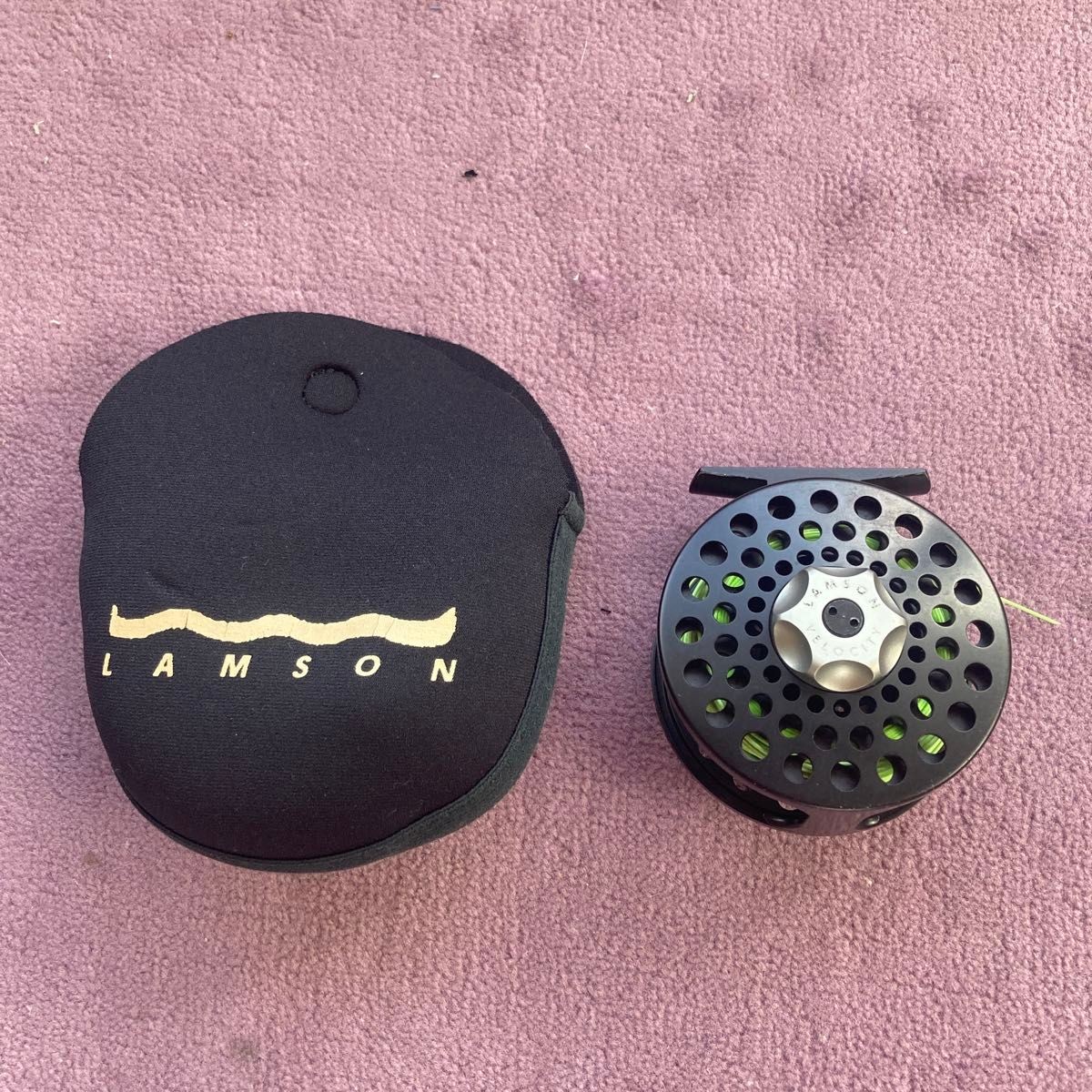 Lamson WATERWORKS Velocity V2 Fly Reel Black System Trout Full Drag Disc Drag Wi