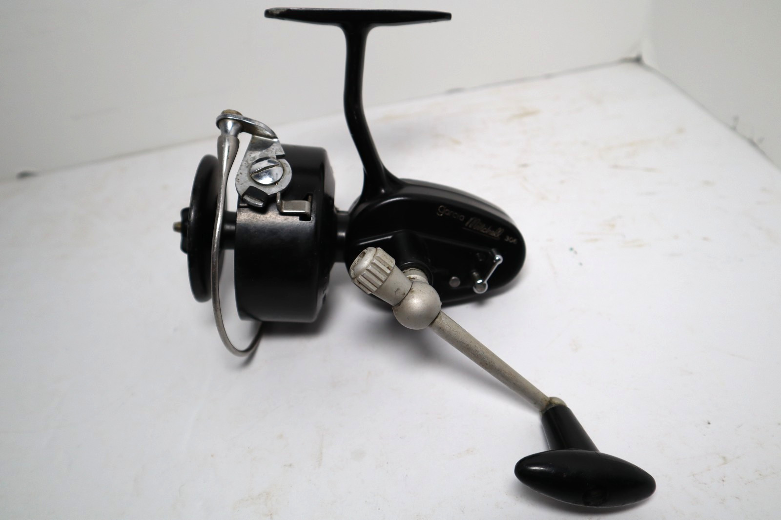 Vintage Garcia Mitchell 306 Large Spinning Reel RH France EXC Clean