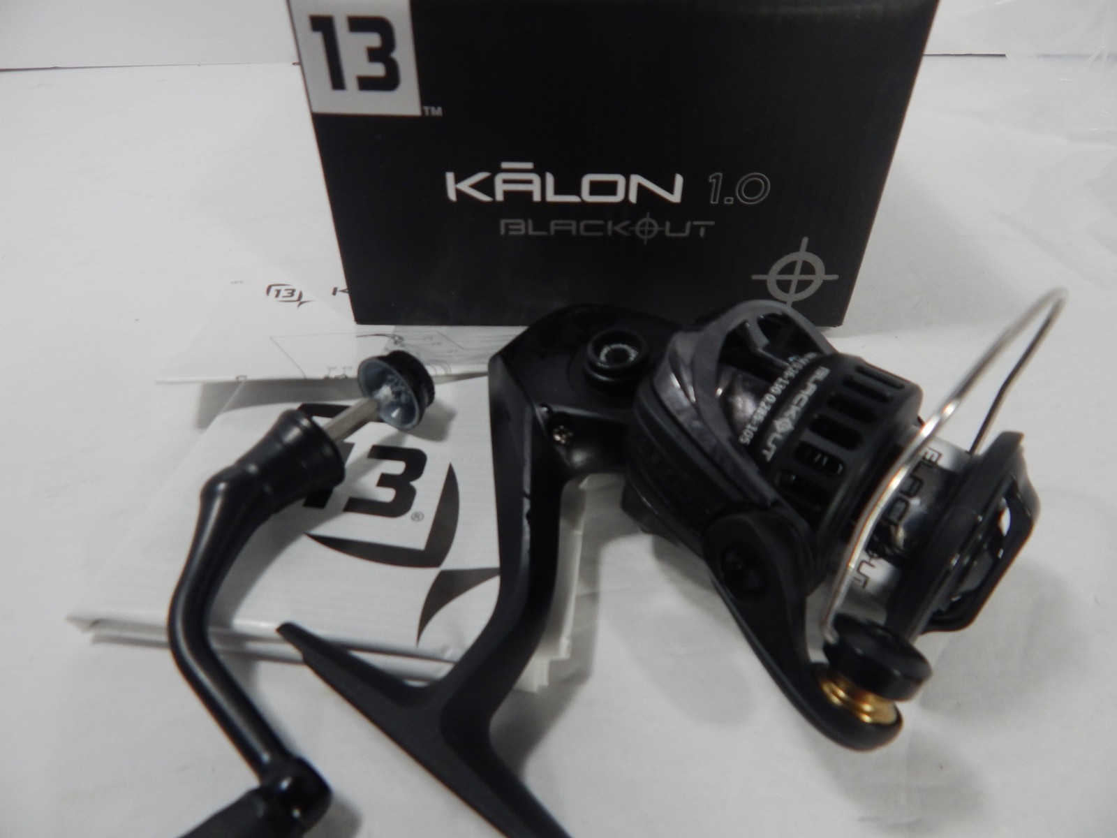 13 FISHING KALON BLACKOUT 1.0 KLO-5.4-1.0 5.4:1 SPINNING REEL