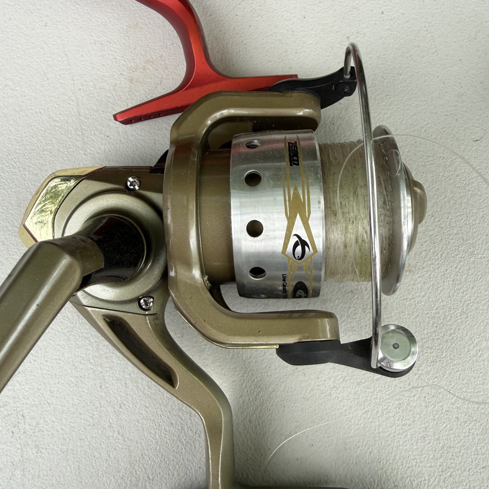 Lot of 8 Fishing Reels: Shakespeare Lady Fish, Spinning & Casting Reels – Mixed