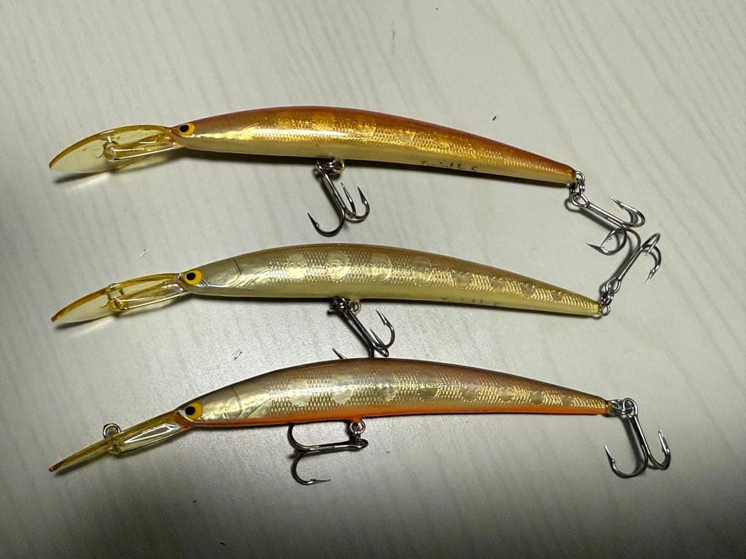 TACKLE HOUSE Twinkle Deep S 3 Color Minnow Lure Set