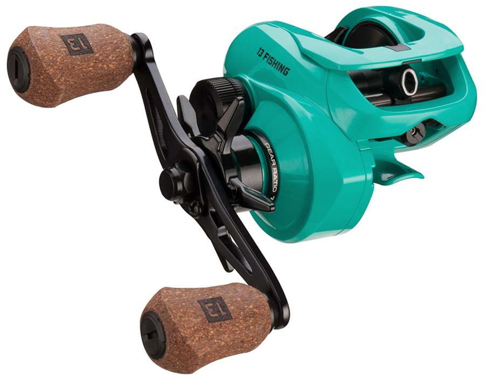 13 FISHING Concept TX GEN II TX2-8.3:1 RH Baitcast Reel, W/ Skull Cap,