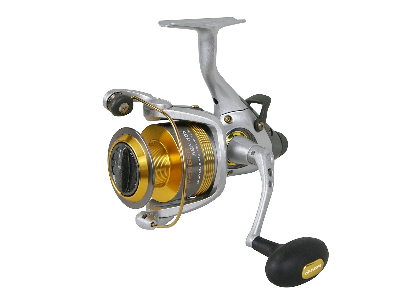 Okuma Avenger ABF B Series Graphite Baitfeeder Saltwater Spinning Reel