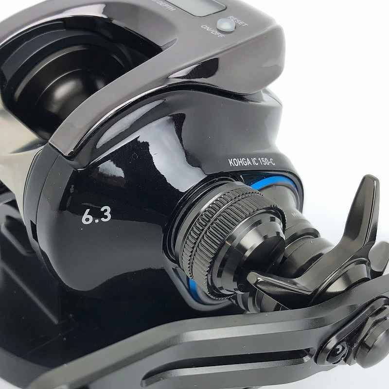 Daiwa KOHGA Beniga IC 150-C Baitcasting Reel 6.3:1 Gear 275g Used
