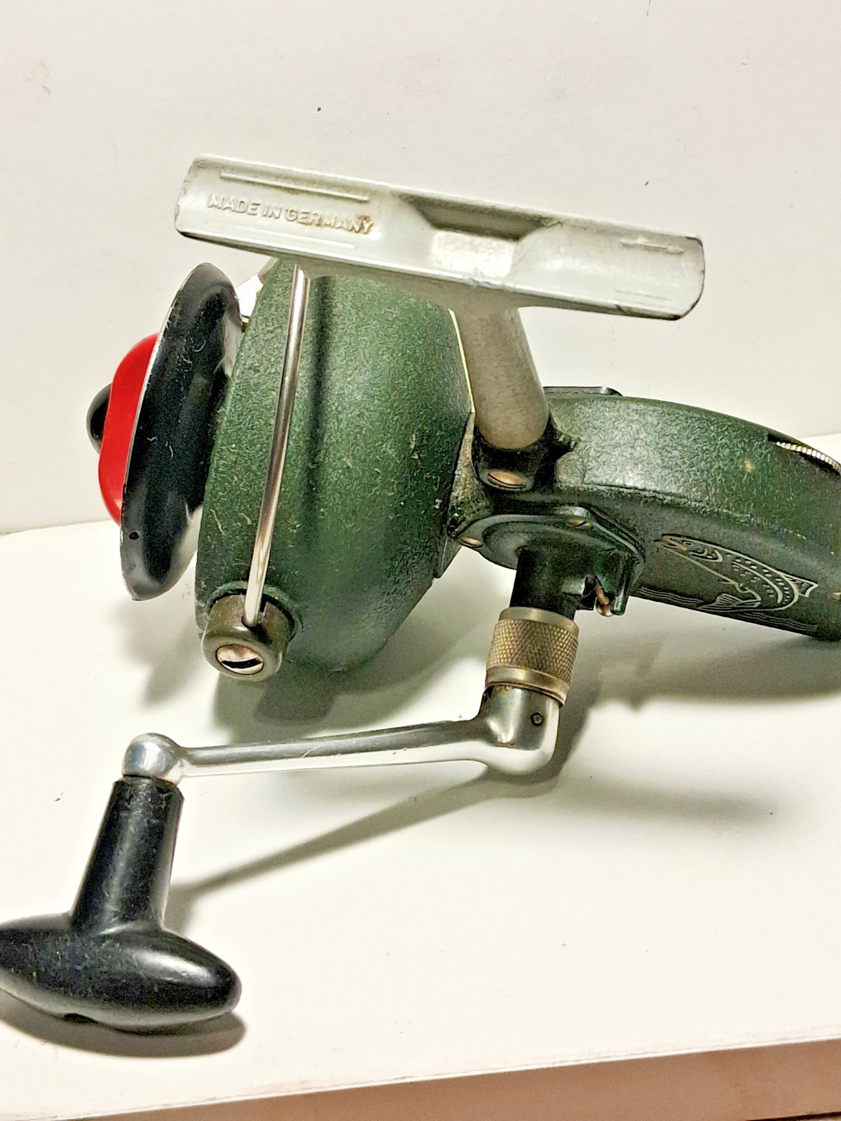 Dam Quick Super, Spinning reel. Vintage. Germany. Pre-Owned.