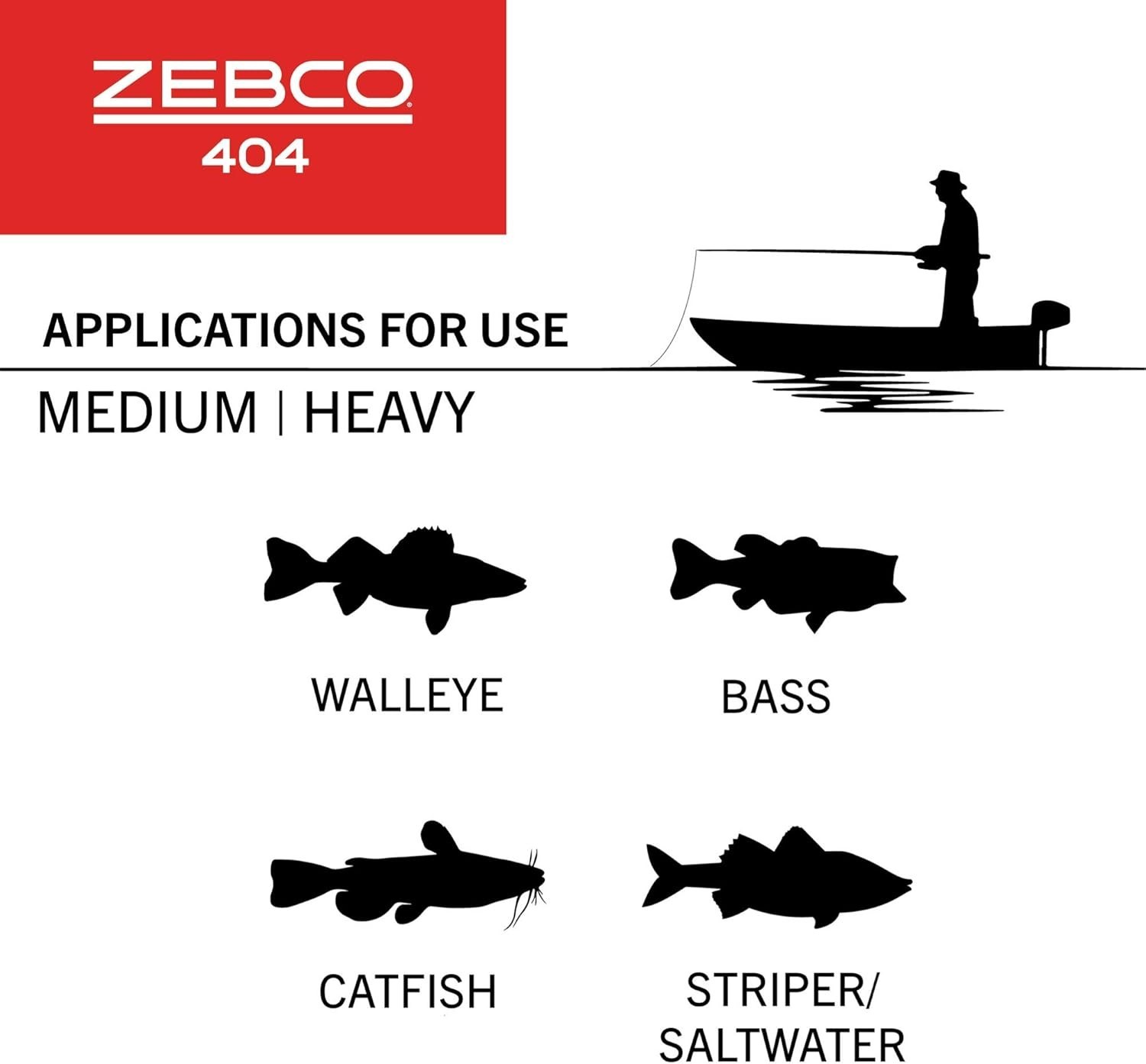 Zebco 404 Spincast Reel with Smooth Retrieve – Right-Handed, 17 in Line Retrieve