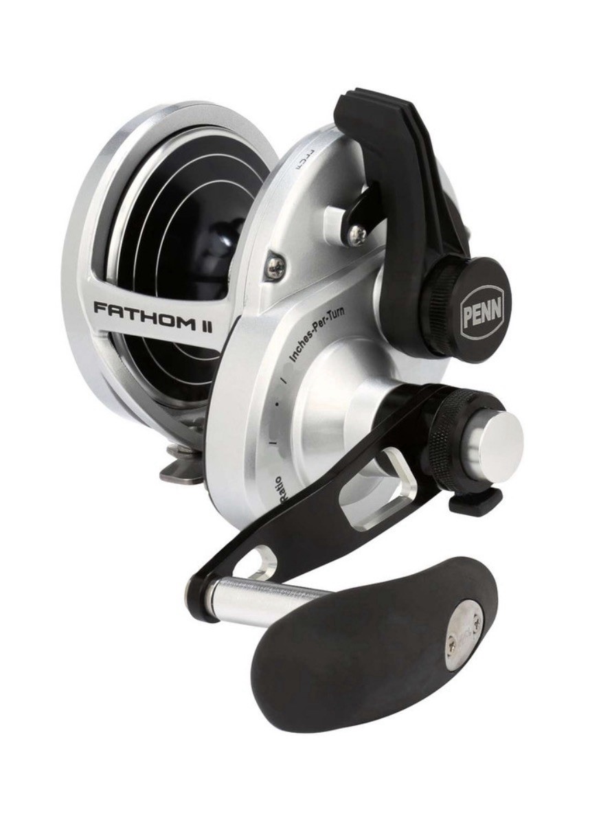 Penn Fathom II 2 Speed Lever Drag Conventional Reel Size 80 FRHII80LD2