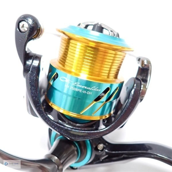 Daiwa 17 Emeraldas MX 2508PE-H-DH Spinning Reel – Double Handle