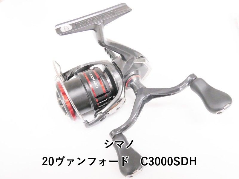 SHIMANO Spinning Reel 20 VANFORD C3000SDH MagnumLite Rotor SilentDrive