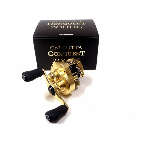 SHIMANO 21 Calcutta Conquest 200HG Right Handed Baitcasting Reel New in Box