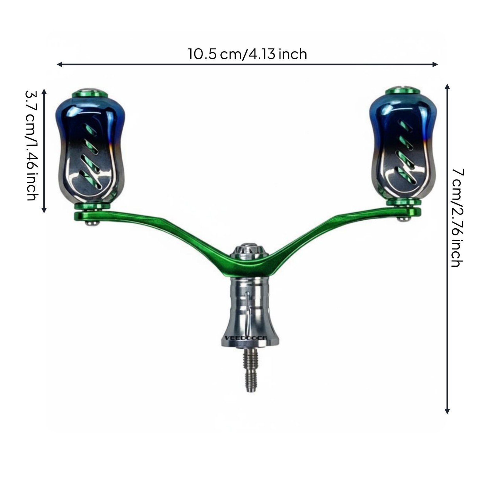 DIY Reel Handle Lever Lightweight Rotating Reel Handle Wide Compatibility