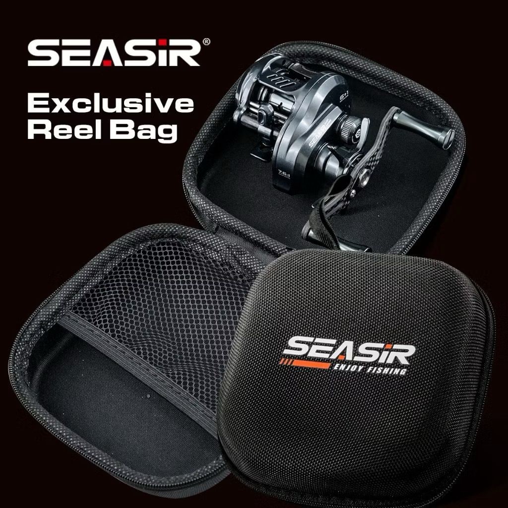 SEASIR DC Round Pro Baitcasting Reel 7.6:1 Digital Control Fishing Reel L.HAND