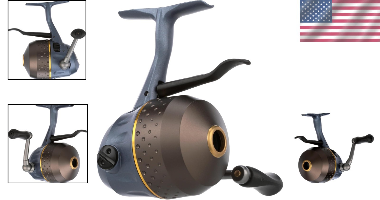 Lightweight Pflueger 6U Spincast Reel – Suitable for Right/Left Handed Fishing